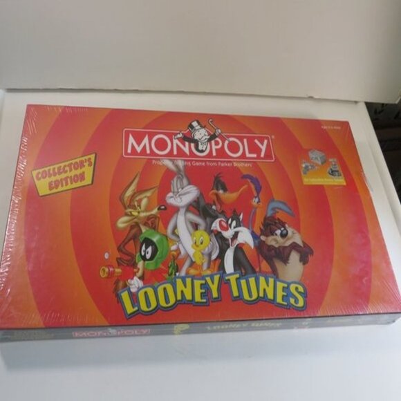 Monopoly Looney Tunes Collector's Edition by USAopoly 2003 IN WRAPPER - Picture 1 of 9